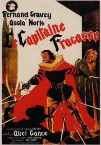 Affiche du film "Le capitaine Fracasse"