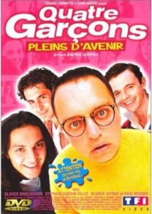 Affiche du film "Quatre garçons pleins d'avenir"