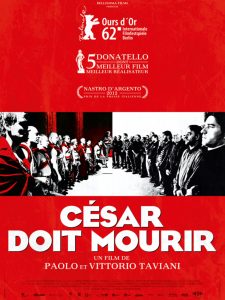 Affiche du film "Cesar doit mourir"