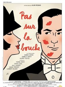 Affiche du film "Pas sur la bouche"