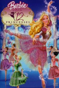 Affiche du film "Barbie au bal des douze princesses"